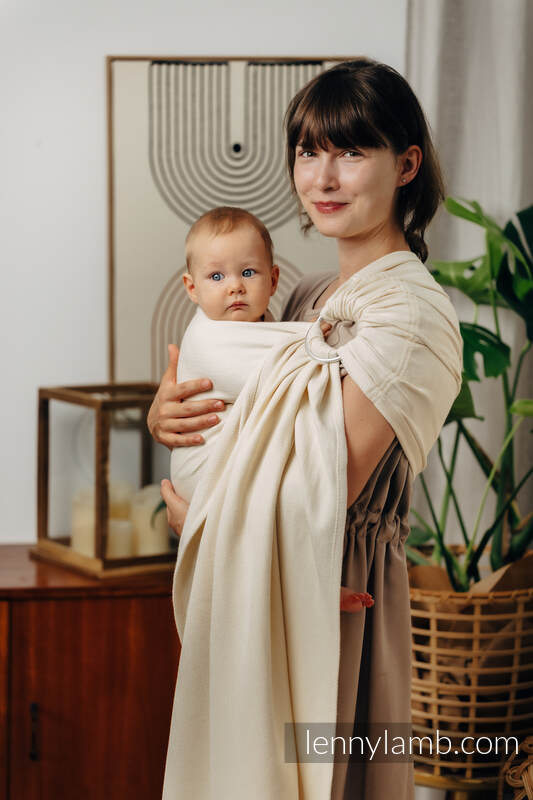Lenny Lamb Ringsjal - LITTLE HERRINGBONE LUCE - 100% bomull