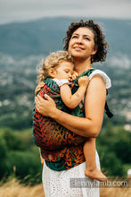 Laden Sie das Bild in den Galerie-Viewer, LennyPreschool Carrier - RAINFOREST - DIVERSE - 100% bomull
