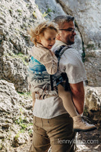 Laden Sie das Bild in den Galerie-Viewer, LennyPreschool Carrier - JURASSIC PARK - FOSSIL - 100% bomull
