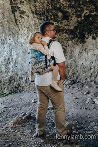 LennyPreschool Carrier - JURASSIC PARK - FOSSIL - 100% bomull