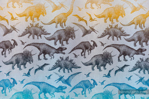 Onbuhimo PRO Carrier - JURASSIC PARK - FOSSIL - 100% Bomull