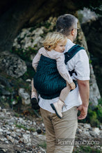Laden Sie das Bild in den Galerie-Viewer, LennyPreschool Carrier - ZEBRA - SAVANNA - 63% bomull, 37% merinoull
