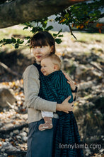 Laden Sie das Bild in den Galerie-Viewer, Lenny Lamb Woven Baby Wrap/Vävd sjal - ZEBRA - SAVANNA - 63% bomull, 37% merinoull
