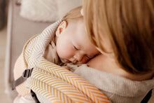 Load image into Gallery viewer, LennyLight Carrier - BIG HERRINGBONE - FANDANGO - 100% cotton
