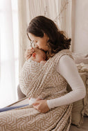 Lenny Lamb Woven Baby Wrap/Vävd sjal - MAZE - PRESTO - 62% bomull, 38% bambuviskos