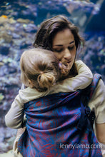 Laden Sie das Bild in den Galerie-Viewer, LennyPreschool Carrier - RAPUNZEL - SWIRL - 100% bomull
