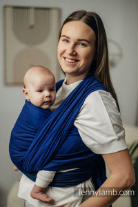 Lenny Lamb Woven Baby Wrap/Vävd sjal - COBALT - 100% bomull