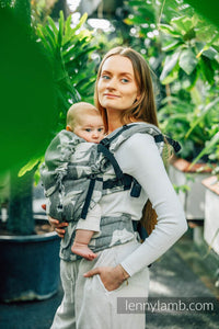 LennyUpGrade Carrier - BIRDY - WHITE NOISE - 68% bomull, 16% linne, 16% modal