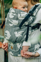Ladda upp bild till gallerivisning, LennyUpGrade Carrier - BIRDY - WHITE NOISE - 68% bomull, 16% linne, 16% modal
