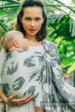 Laden Sie das Bild in den Galerie-Viewer, Lenny Lamb Ringsling - BIRDY - WHITE NOISE - 68% Baumwolle, 16% Leinen, 16% Modal
