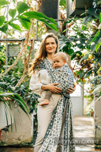Laden Sie das Bild in den Galerie-Viewer, Lenny Lamb Woven Baby Tragetuch – EAGLE ROCKS - HIKE – 77 % Baumwolle, 23 % Lyocell
