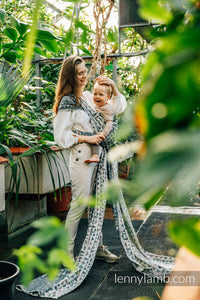 Lenny Lamb Woven Baby Tragetuch – EAGLE ROCKS - HIKE – 77 % Baumwolle, 23 % Lyocell