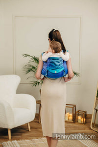 Onbuhimo PRO Carrier - PEACOCK’S TAIL - FANTASY - 100% Baumwolle