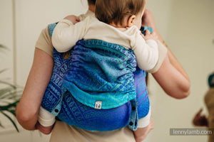 Onbuhimo PRO Carrier - PEACOCK’S TAIL - FANTASY - 100% Baumwolle