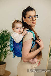 Onbuhimo PRO Carrier - PEACOCK’S TAIL - FANTASY - 100% Baumwolle