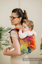 Ladda upp bild till gallerivisning, Onbuhimo PRO Carrier - RAINBOW LOTUS - 100% Bomull
