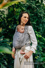 Laden Sie das Bild in den Galerie-Viewer, Lenny Lamb Woven Baby Wrap/Gewebter Schal – WILD SOUL – GAJUSZ – 100 % Bambusviskose
