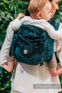 Onbuhimo PRO Carrier - WILD WINE - IVY - 51% Baumwolle, 49% Silken
