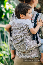 Laden Sie das Bild in den Galerie-Viewer, LennyPreschool Carrier - HEXAFLOWERS - MIRRORS - 55% Baumwolle, 45% Tencel™
