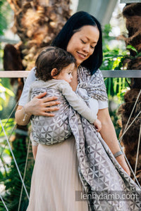 Lenny Lamb Ringsling – HEXAFLOWERS – MIRROR – 55% Baumwolle, 45% Tencel™