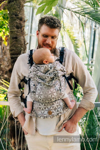 LennyUpGrade Carrier - HEXAFLOWERS - MIRROR - 55% bomull, 45% Tencel™