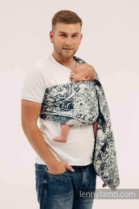 Ring Sling - CLOCKWORK - FIX IT - 100% cotton