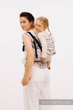Load image into Gallery viewer, LennyPreschool Carrier - EAGLE ROCKS - PEAK - 61% cotton, 39% bamboo viscose 
