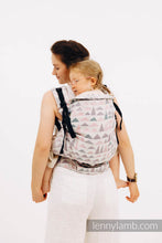 Load image into Gallery viewer, LennyPreschool Carrier - EAGLE ROCKS - PEAK - 61% cotton, 39% bamboo viscose 
