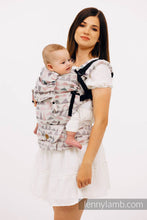 Load image into Gallery viewer, LennyUpGrade Carrier - EAGLE ROCKS - PEAK - 61% cotton, 39% bamboo viscose 
