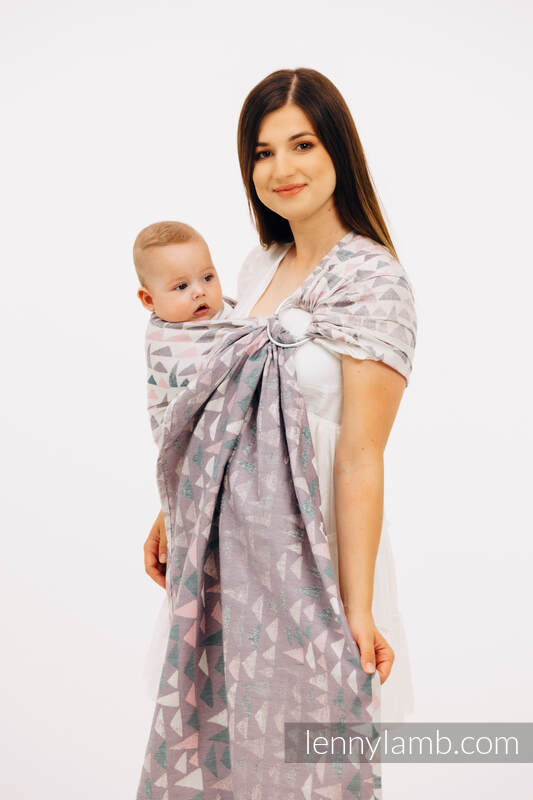 Lenny Lamb Ring Sling - EAGLE ROCKS - PEAK - 61% cotton, 39% bamboo viscose 