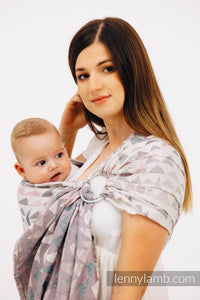 Lenny Lamb Ring Sling - EAGLE ROCKS - PEAK - 61% cotton, 39% bamboo viscose 