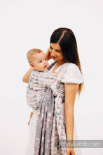 Load image into Gallery viewer, Lenny Lamb Woven Baby Wrap - EAGLE ROCKS - PEAK - 61% cotton, 39% bamboo viscose
