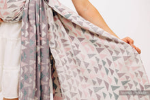 Load image into Gallery viewer, Lenny Lamb Woven Baby Wrap - EAGLE ROCKS - PEAK - 61% cotton, 39% bamboo viscose
