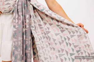Lenny Lamb Woven Baby Wrap - EAGLE ROCKS - PEAK - 61% cotton, 39% bamboo viscose