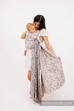 Load image into Gallery viewer, Lenny Lamb Woven Baby Wrap - EAGLE ROCKS - PEAK - 61% cotton, 39% bamboo viscose
