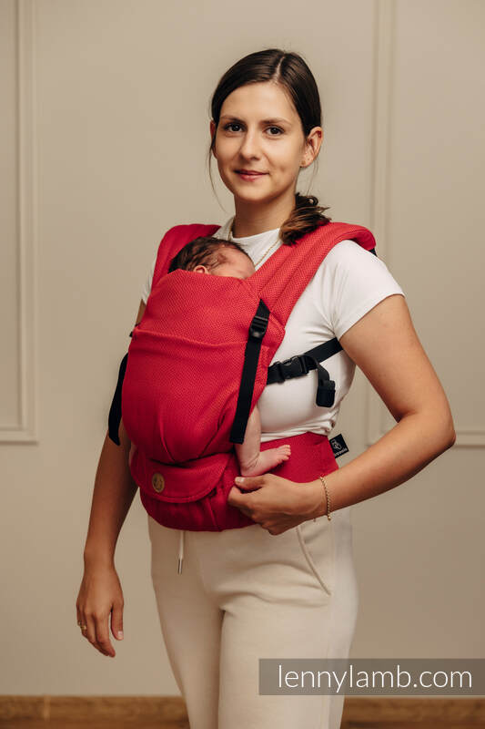 LennyLight Carrier - LITTLE HERRINGBONE SEDONA - 100% bomull