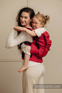 LennyPreschool Carrier - LITTLE HERRINGBONE SEDONA - 100% bomull