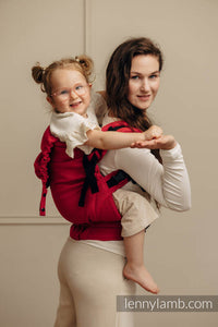 LennyPreschool Carrier - LITTLE HERRINGBONE SEDONA - 100% bomull