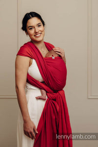 Lenny Lamb Woven Baby Wrap/Vävd sjal - LITTLE HERRINGBONE SEDONA - 100% bomull