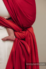 Ladda upp bild till gallerivisning, Lenny Lamb Woven Baby Wrap/Vävd sjal - LITTLE HERRINGBONE SEDONA - 100% bomull
