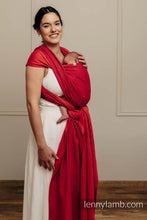 Ladda upp bild till gallerivisning, Lenny Lamb Woven Baby Wrap/Vävd sjal - LITTLE HERRINGBONE SEDONA - 100% bomull
