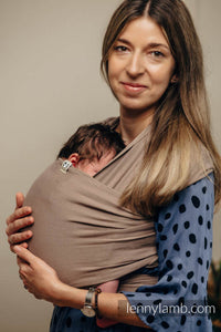 Trikåsjal Baby Sling - MOCHA