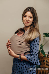 Trikåsjal Baby Sling - MOCHA