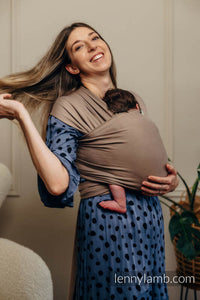 Trikåsjal Baby Sling - MOCHA