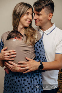 Trikåsjal Baby Sling - MOCHA