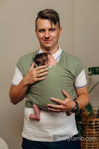 Trikåsjal Baby Sling - SAGE