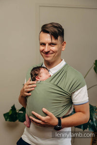 Trikåsjal Baby Sling - SAGE
