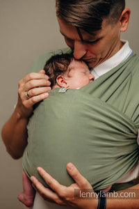 Trikåsjal Baby Sling - SAGE