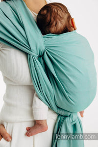 Lenny Lamb Woven Baby Wrap/Vävd sjal - MATCHA - 100% bomull