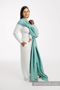 Lenny Lamb Woven Baby Wrap/Vävd sjal - MATCHA - 100% bomull